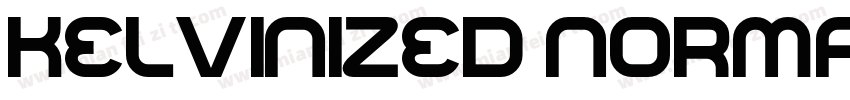Kelvinized Normal字体转换
